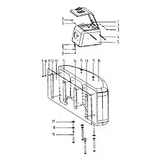 Шайба 10-140HV-Zn.D - Блок «Ящик с инструментами и противовес»  (номер на схеме: 8)