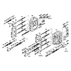 ЗОЛОТНИК (РУКОЯТЬ 2) - Блок «Гидрораспределитель»  (номер на схеме: 306)