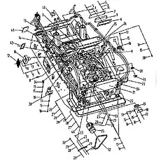 Гайка М8-8-Zn.D - Блок «23Е0108 Кондиционер воздушный»  (номер на схеме: 29)