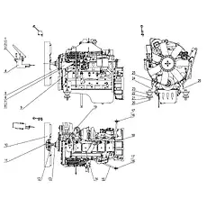 WASHER 8-200HV-ZN.D - Блок «ENGINE MOUNTING 00Y0805_000_00»  (номер на схеме: 8)
