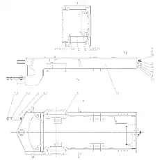 TRACTION PIN - Блок «REAR FRAME ASSEMBLY 08Y0038_000_00»  (номер на схеме: 14)