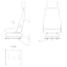 SCREW M8×20-8.8-ZN.D - Блок «SEAT 46E0021_000_00»  (номер на схеме: 6)