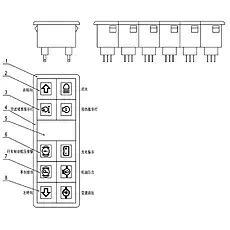 FRAME - Блок «COMBINATION INDICATOR 46C8272_000_00»  (номер на схеме: 4)