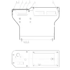 SCREW M6×25-4.8-ZN.D - Блок «CONTROL BOX ASSEMBLY 47C2351_000_00»  (номер на схеме: 1)