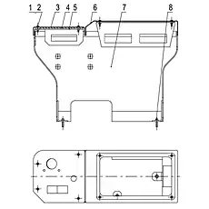 BOLT M8×30-8.8-ZN.D - Блок «CONTROL BOX ASSEMBLY 47C2903_000_00»  (номер на схеме: 8)