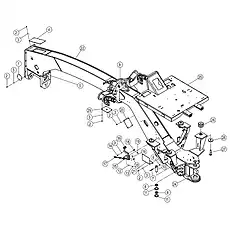 COVER - Блок «FRONT FRAME ASSEMBLY 08Y0456_000_00»  (номер на схеме: 4)
