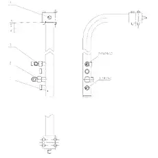 PIPE ASSEMBLY - Блок «PIPE ASSEMBLY 44C0099_001_00»  (номер на схеме: 1)
