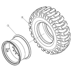 TYRE & RIM ASSEMBLY 01Y0096_001_00