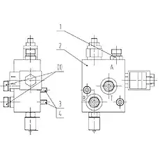 CONNECTOR - Блок «Клапан редуктора давления в сборе 12C2651000»  (номер на схеме: 1)
