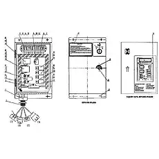 Фиксатор - Блок «Электрическая система 3»  (номер на схеме: 2)