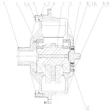 Bolt - Блок «Left Vibratory Housing»  (номер на схеме: 15)