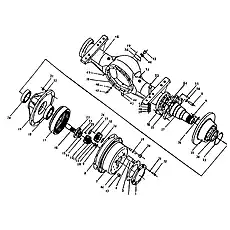 Bolt M16×50-10.9 - Блок «Rear Axle»  (номер на схеме: 6)