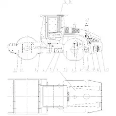 CAB ASSEMBLY - Блок «Roller Assembly»  (номер на схеме: 3)