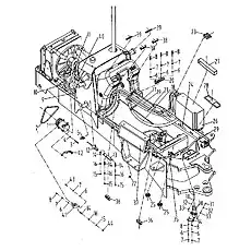 Пластина - Блок «23Е0066 Система воздушного кондиционирования»  (номер на схеме: 34)