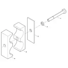 RUBBER PLATE - Блок «CLAMP 09C0361 002»  (номер на схеме: 4)