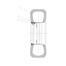 TYRE AS - Блок «Шины и обода в сборе»  (номер на схеме: 4)