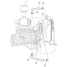 CLAMP Φ45-Φ67 - Блок «COOLER LINES 60C0875_000_00»  (номер на схеме: 2)