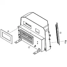 SCREW - Блок «EVAPORATOR MOUNTING 49C2150_001_00»  (номер на схеме: 3)