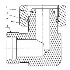 0-RING (VER: 002) - Блок «Локоть»  (номер на схеме: 4)