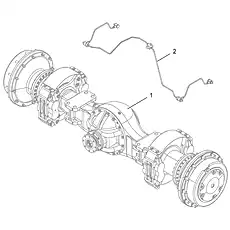 SEALANT - Блок «FRONT AXLE ASSEMBLY 01E0375X0_000_00»  (номер на схеме: 5)