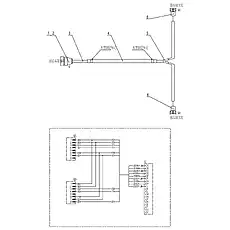 SOCKET 19 - Блок «HARNESS 08C4625_000_00»  (номер на схеме: 1)