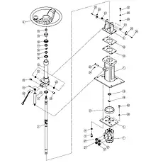 RUBBER RING - Блок «STEERING COLUMN ASSEMBLY 47C2912X0_000_00»  (номер на схеме: 6)