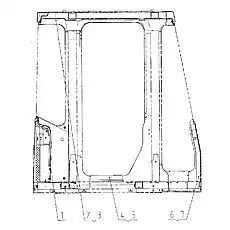 CONICAL BUMPER (VER: 000) - Блок «34C1806 002 Декорации в сборе»  (номер на схеме: 7)