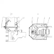 SCREW - Блок «46C0709 002 Смена управления электропроводкой»  (номер на схеме: 1)