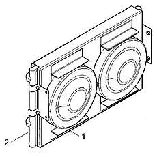 CONDENSER FAN UNIT (VER: 000) - Блок «46C4890 003 Накопитель»  (номер на схеме: 1)