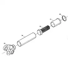 GASKET - Блок «Привод переднего вала»  (номер на схеме: 9)
