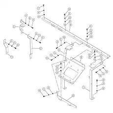 SCREW M6x20-4.8-ZN.D - Блок «BRACKET»  (номер на схеме: 6)