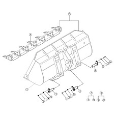 BUCKET GROUP (3.3m3) 32E1394_000_00