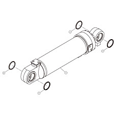 BUCKET TILTING CYLINDER 10C1753_000_00