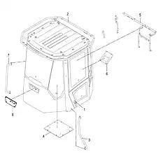 COVER - Блок «CAB 47C2902_000_00»  (номер на схеме: 8)