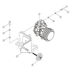 COMPRESSOR MOUNTING 46C9262_000_00