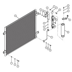 CONDENSER & RECEIVER AS 46C9267_001_00