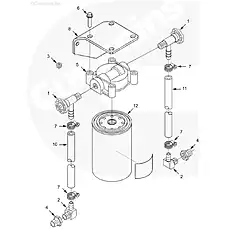 VALVE - Блок «CORROSION RESISTOR LOCATION SP139821_001_00»  (номер на схеме: 1)