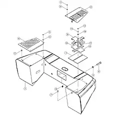 PLATE - Блок «COUNTERWEIGHT 45Y0063_000_00»  (номер на схеме: 10)