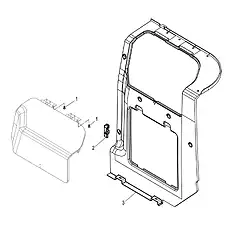 SCREW M4x10-4.8-ZN.D - Блок «COVER 34C4349_000_00»  (номер на схеме: 1)