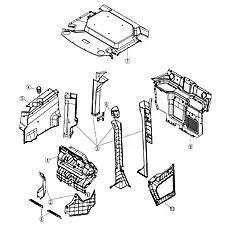 UPRIGHT 4F-2 - Блок «DECORATION AS 34C6333_000_00»  (номер на схеме: 3)