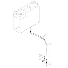 CONNECTOR - Блок «DRAIN LINES 00C4058_000_00»  (номер на схеме: 5)