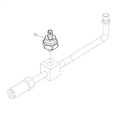 PRESSURE SWITCH - Блок «ELBOW 46C8424_000_00»  (номер на схеме: 1)