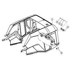 ENGINE HOOD 48C3519X9_000_00