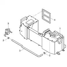 CLAMP Ф15-Ф27 - Блок «EVAPORATOR 46C9350_000_00»  (номер на схеме: 2)