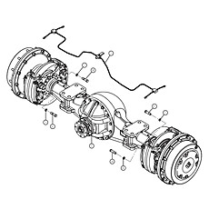 FRONT AXLE AS 01Y0104X0_000_00