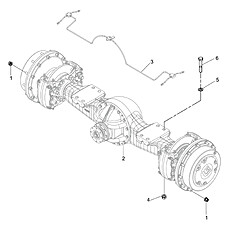 FRONT AXLE AS 01Y0291_000_00