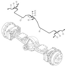 FRONT AXLE BRAKE LINES 00C4341_000_00