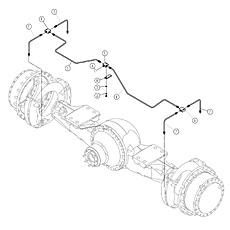 FRONT AXLE BRAKE LINES 00C4546_000_00