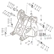 PIN - Блок «FRONT FRAME AS 08Y0164_001_00»  (номер на схеме: 23)