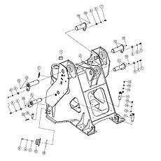 PIN - Блок «FRONT FRAME AS 08Y0552_000_00»  (номер на схеме: 19)